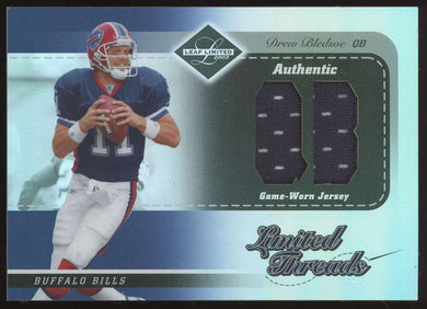 2003 Leaf Limited Threads Drew Bledsoe 