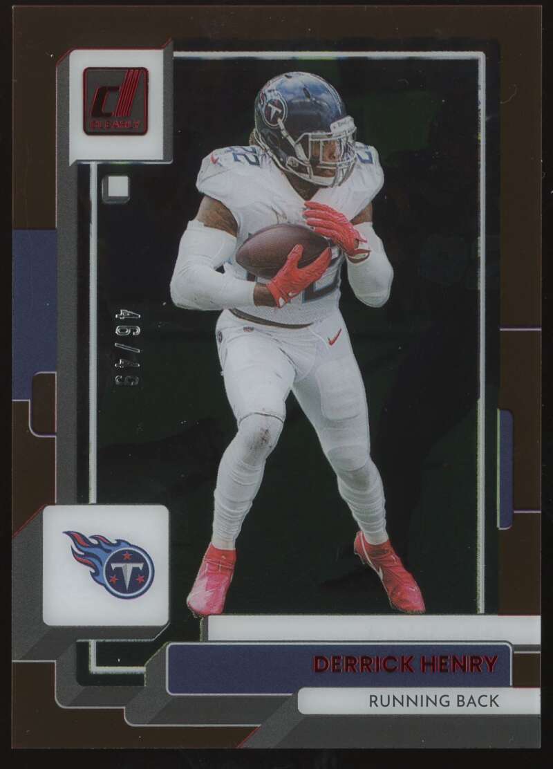 Load image into Gallery viewer, 2022 Clearly Donruss Red Derrick Henry #48 Tennessee Titans /49  Image 1
