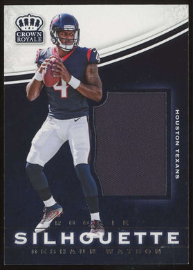 2017 Panini Crown Royale Rookie Silhouette Deshaun Watson 