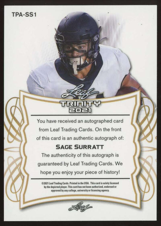 2021 Leaf Trinity Auto Sage Surratt