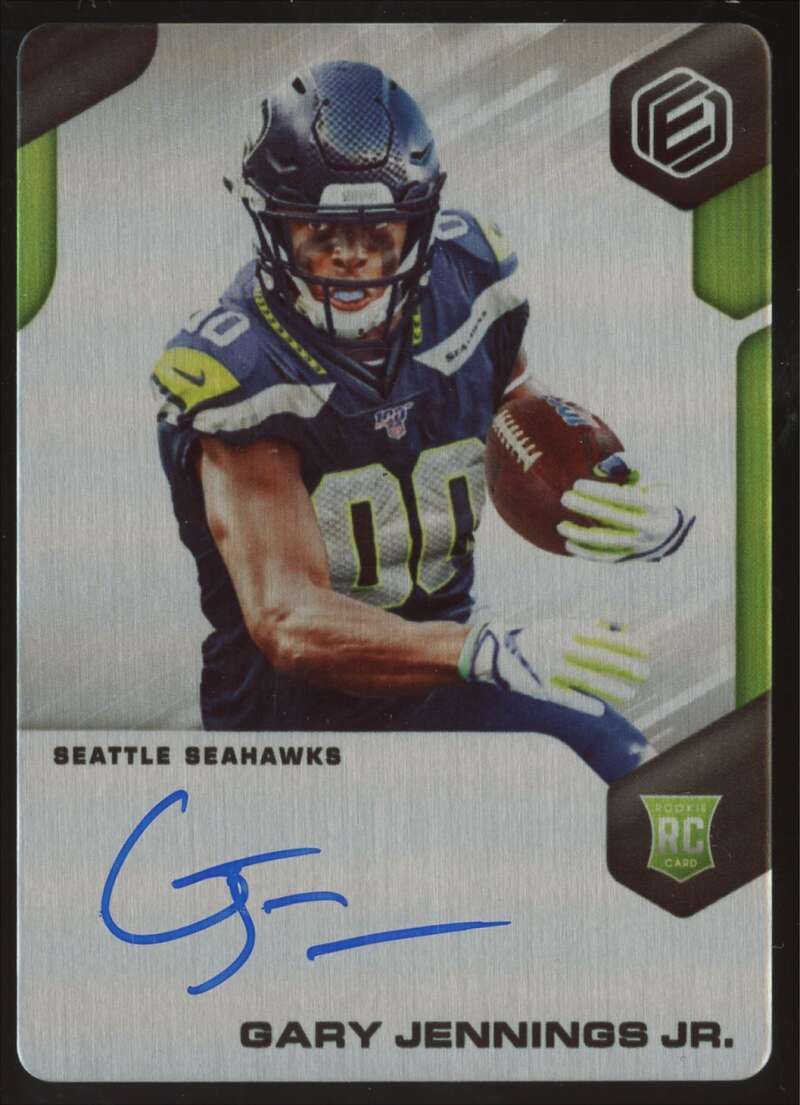 Load image into Gallery viewer, 2019 Panini Elements Auto Gary Jennings Jr #194 Seattle Seahawks Rookie RC /199  Image 1
