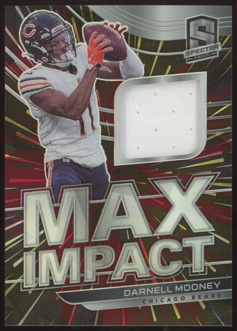 Load image into Gallery viewer, 2021 Panini Spectra Max Impact Hyper Darnell Mooney #MI-DM Chicago Bears Relic /50  Image 1
