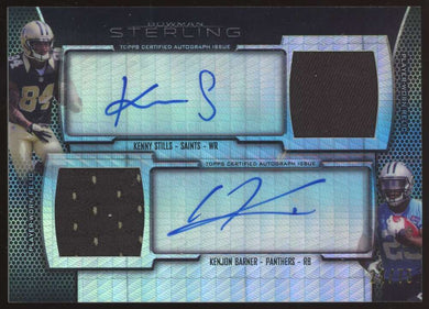 2013 Bowman Sterling Dual Patch Auto Kenjon Barner Kenny Stills 