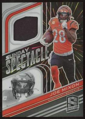 2022 Panini Spectra Sunday Spectacle Hyper Joe Mixon 