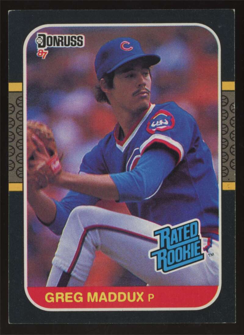 Load image into Gallery viewer, 1987 Donruss Greg Maddux #36 Chicago Cubs Rookie RC NM Near Mint Image 1
