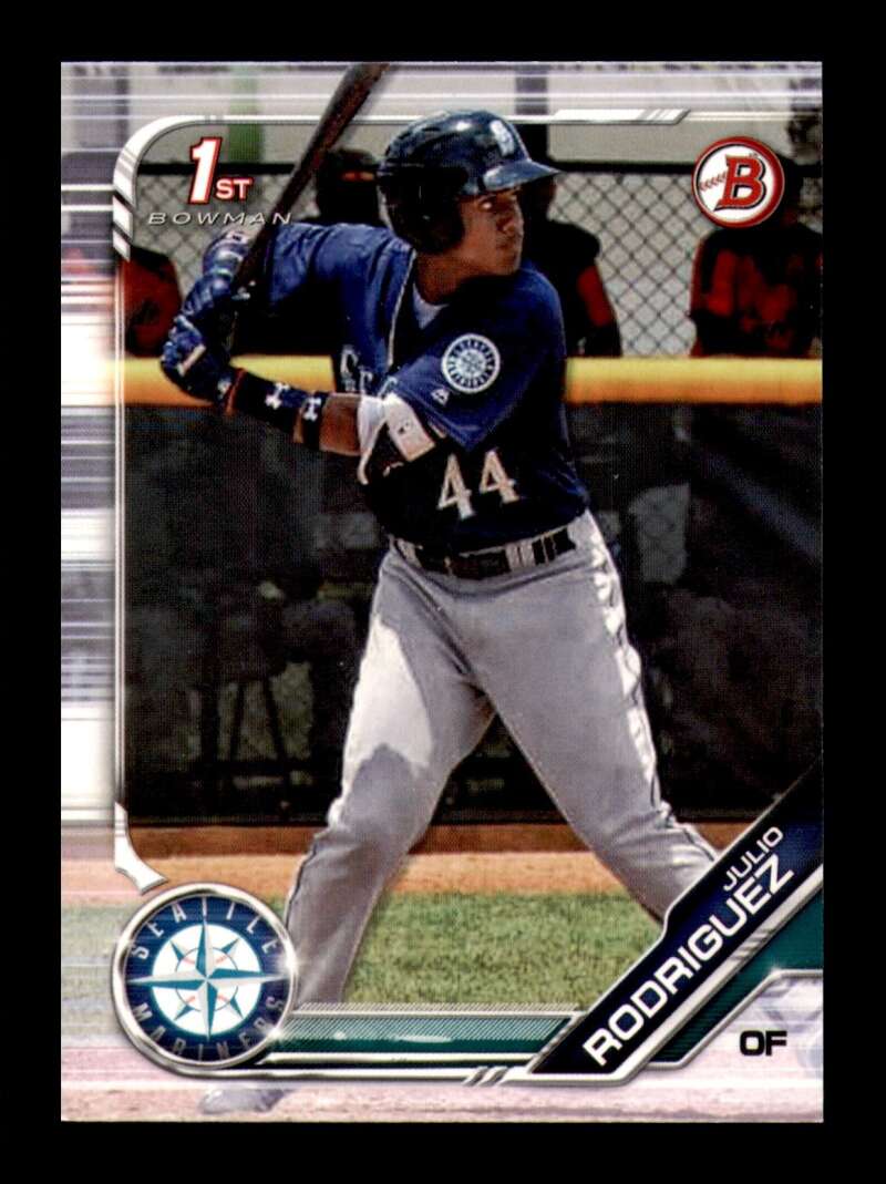 Load image into Gallery viewer, 2019 Bowman Prospects Julio Rodriguez #BP-33 Seattle Mariners Rookie RC Image 1
