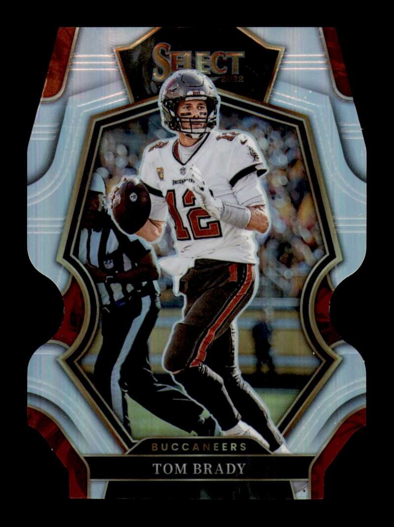 Load image into Gallery viewer, 2022 Panini Select Silver Prizm Die Cut Tom Brady #192 Tampa Bay Buccaneers  Image 1
