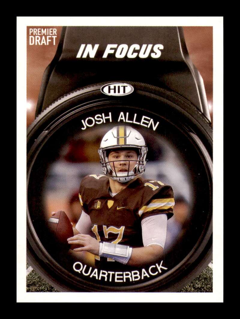 Load image into Gallery viewer, 2018 SAGE Hit Premier Draft Josh Allen #43 Buffalo Bills Rookie RC Image 1
