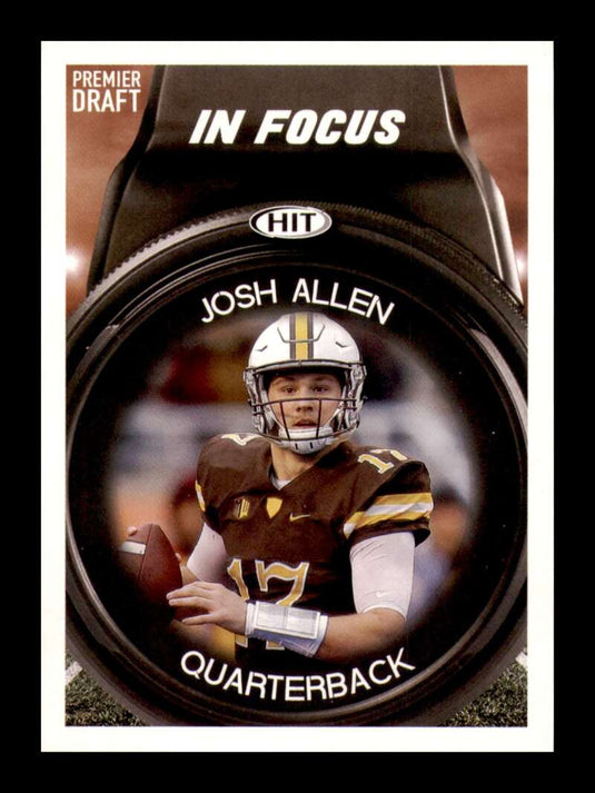 2018 SAGE Hit Premier Draft Josh Allen 