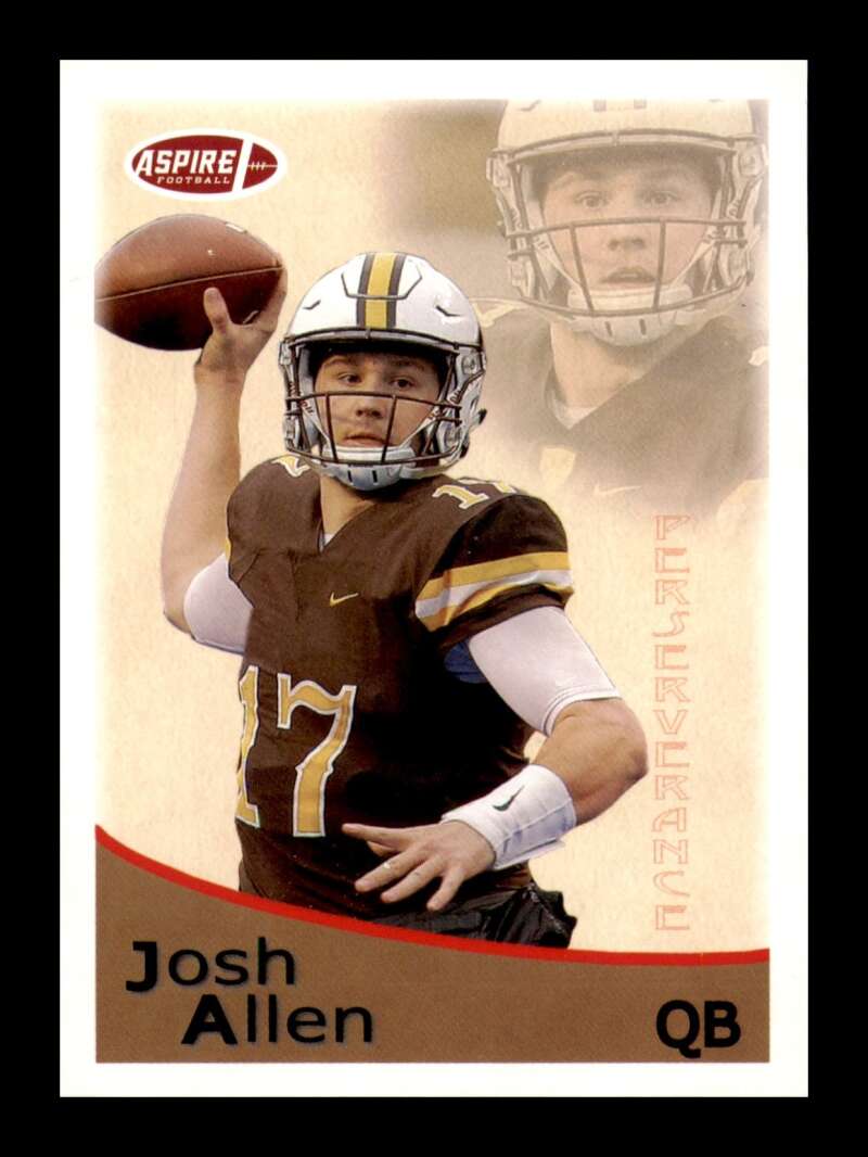 Load image into Gallery viewer, 2018 SAGE Hit Premier Draft Josh Allen #111 Buffalo Bills Rookie RC Image 1
