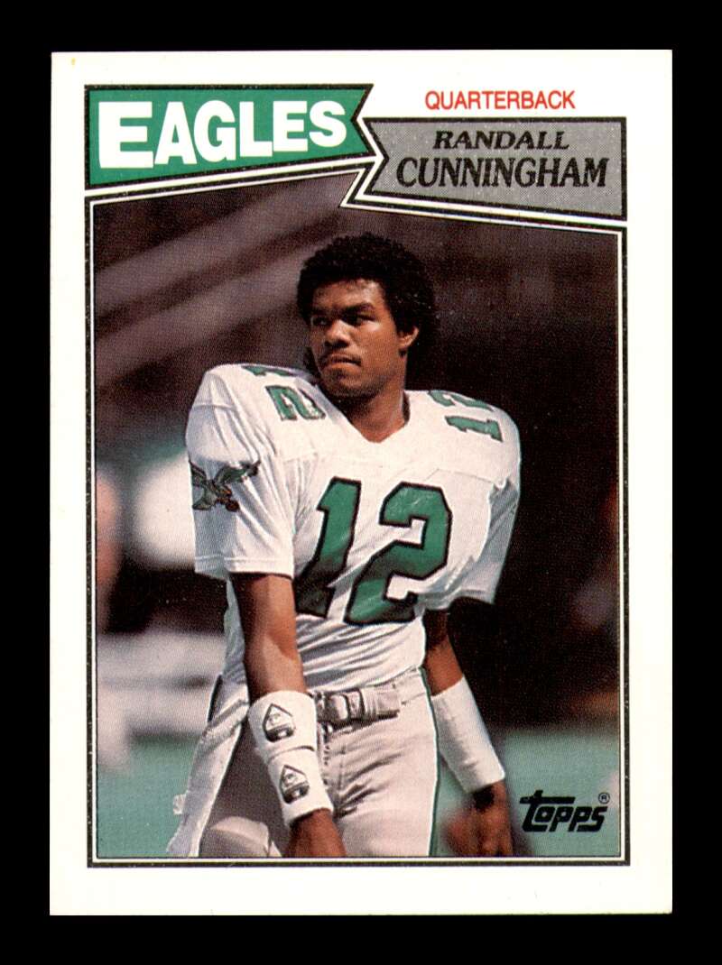 Load image into Gallery viewer, 1987 Topps Randall Cunningham #296 Philadelphia Eagles Rookie RC NM Near Mint Image 1
