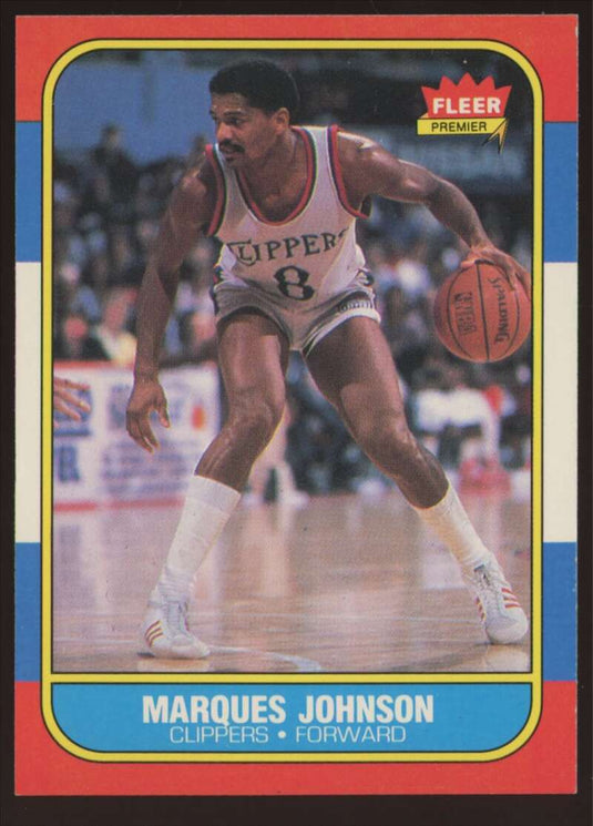 1986-87 Fleer Marques Johnson