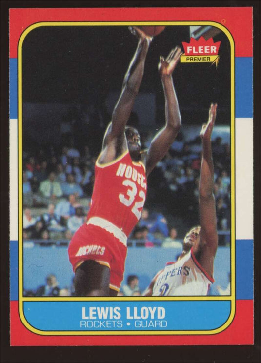 1986-87 Fleer Lewis Lloyd