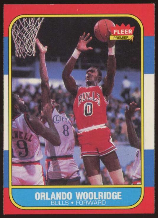 1986-87 Fleer Orlando Woolridge