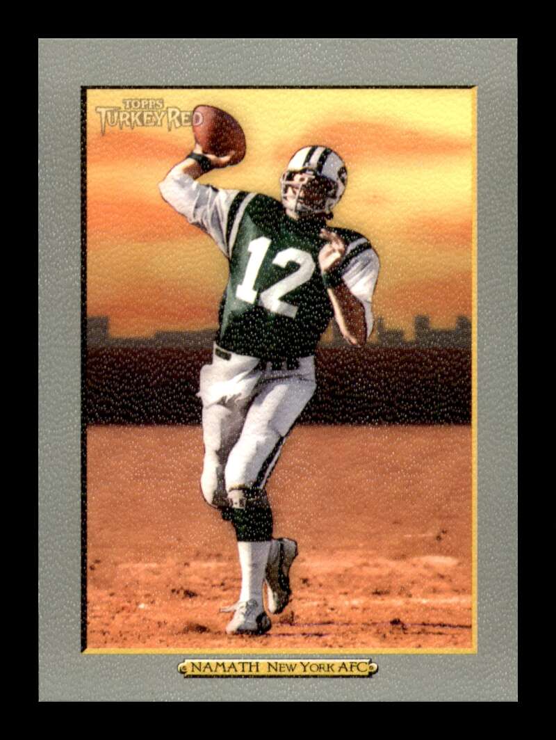 Load image into Gallery viewer, 2005 Topps Turkey Red Joe Namath #236 New York Jets  Image 1
