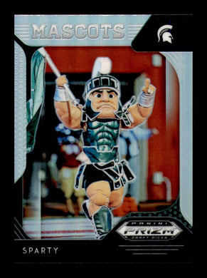 2019 Panini Prizm Draft Silver Prizm Mascots Sparty 