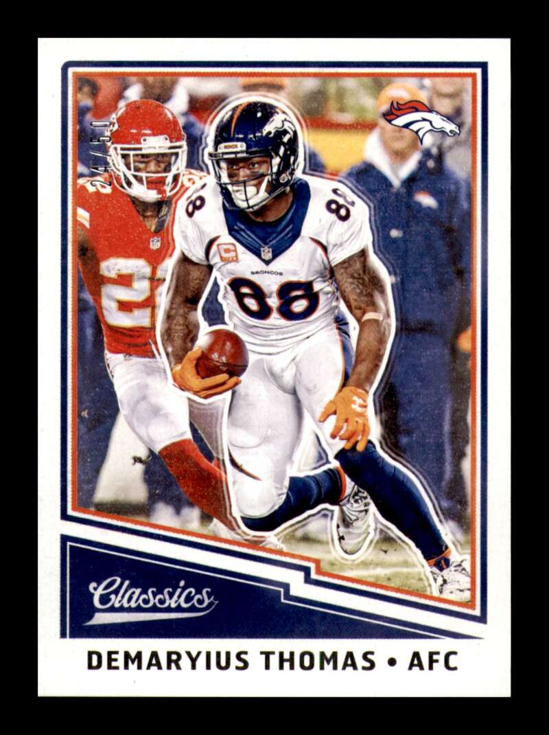 Load image into Gallery viewer, 2017 Panini Classics Blank Back Demaryius Thomas #13 Denver Broncos /50  Image 1
