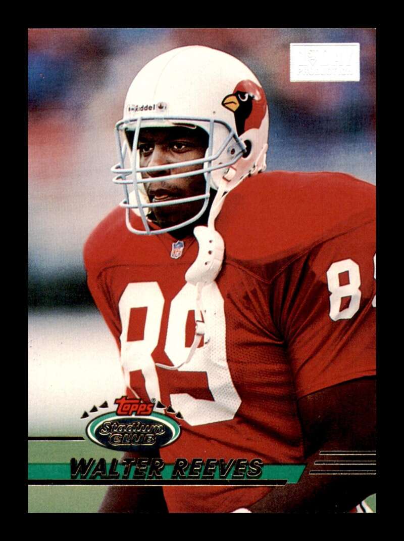 Load image into Gallery viewer, 1993 Topps Stadium Club First Day Walter Reeves #281 Phoenix Cardinals  Image 1
