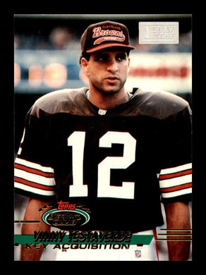 1993 Topps Stadium Club First Day Vinny Testaverde 