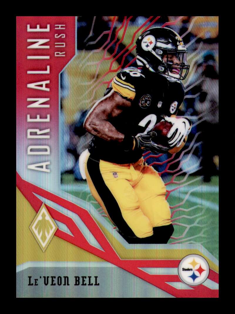 Load image into Gallery viewer, 2018 Panini Phoenix Adrenaline Rush Pink Le&#39;Veon Bell #1 Pittsburgh Steelers /199  Image 1
