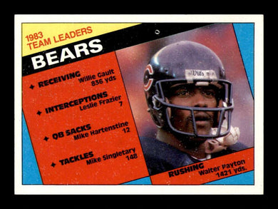 1984 Topps Walter Payton 