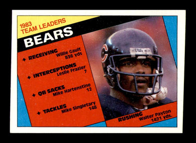 1984 Topps Walter Payton 