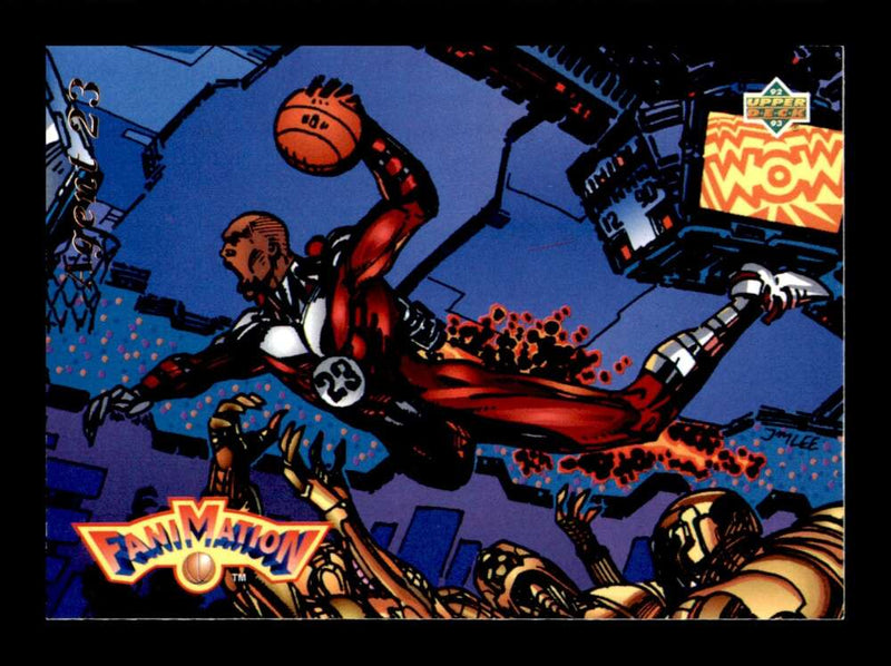 Load image into Gallery viewer, 1992-93 Upper Deck Fanimation Michael Jordan #506 Agent 23 Chicago Bulls Image 1
