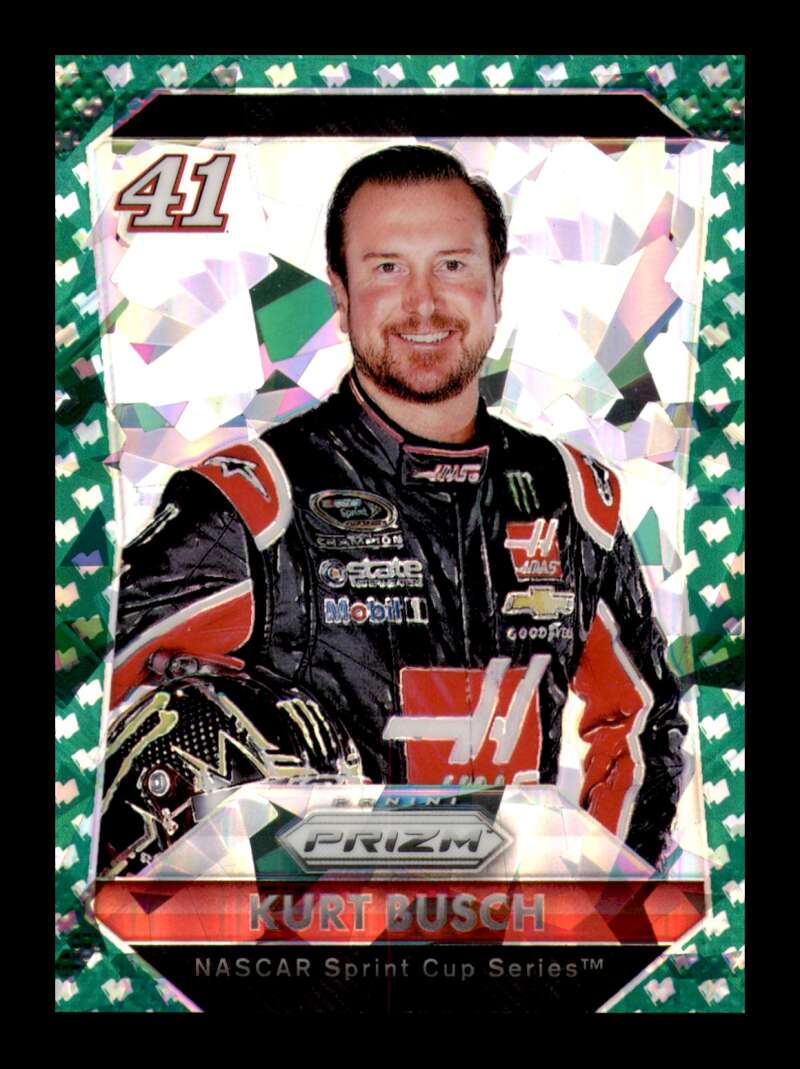 Load image into Gallery viewer, 2016 Panini Prizm Racing Green Flag Prizm Kurt Busch #30 Nascar /149  Image 1
